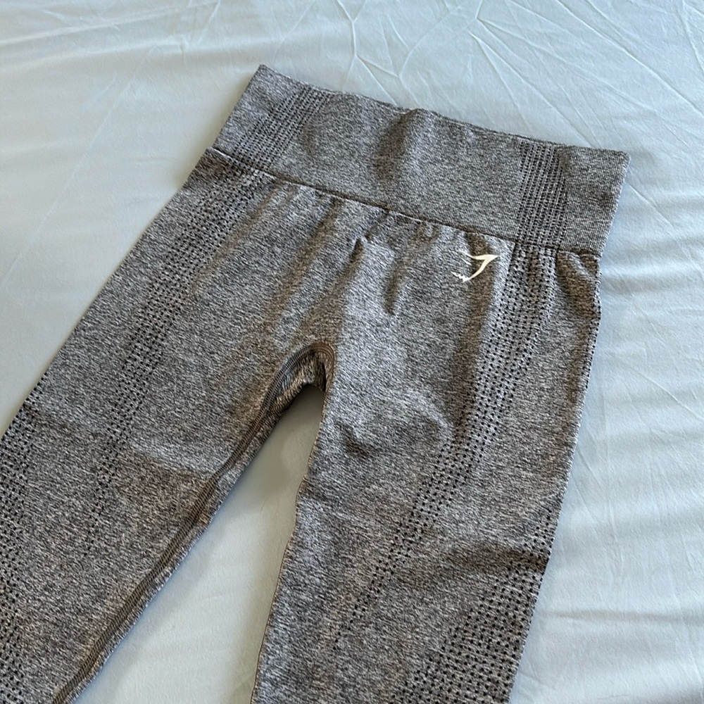 Gym Shark - Vital Seamless Legging - Marl Grey - Size S